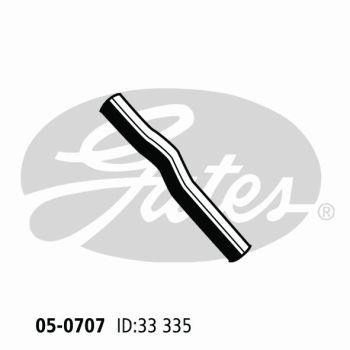 Gates 05-0707 Radiator Hose