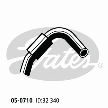 Gates 05-0710 Radiator Hose