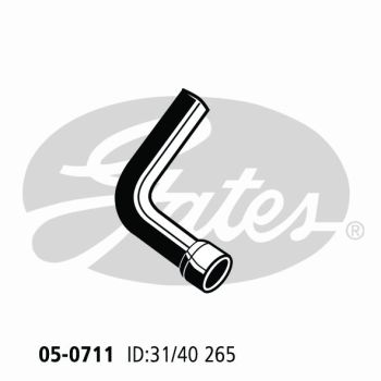 Gates 05-0711 Radiator Hose