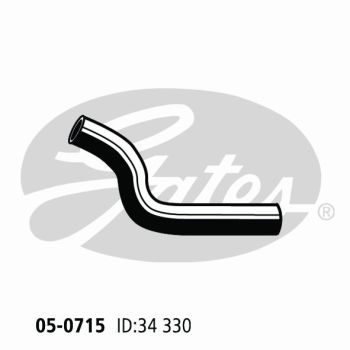 Gates 05-0715 Radiator Hose