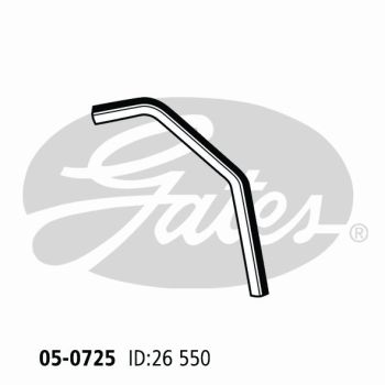Gates 05-0725 Radiator Hose