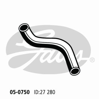 Gates 05-0750 Radiator Hose