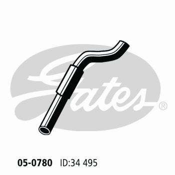 Gates 05-0780 Radiator Hose