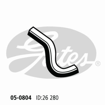 Gates 05-0804 Radiator Hose