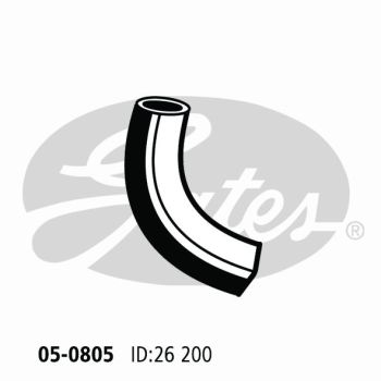 Gates 05-0805 Radiator Hose