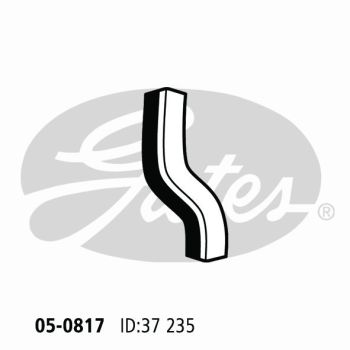 Gates 05-0817 Radiator Hose
