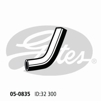 Gates 05-0835 Radiator Hose