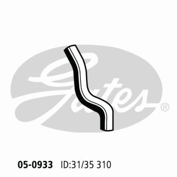 Gates 05-0933 Radiator Hose