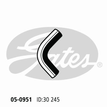 Gates 05-0951 Radiator Hose