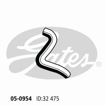 Gates 05-0954 Radiator Hose