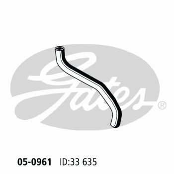 Gates 05-0961 Radiator Hose