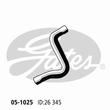 Gates 05-1025 Radiator Hose