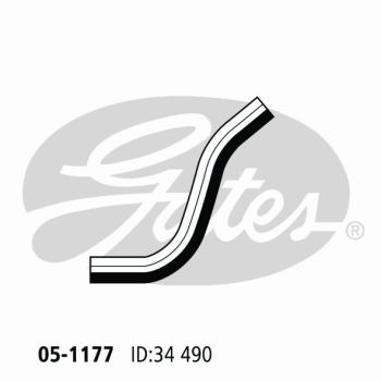 Gates 05-1177 Radiator Hose