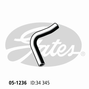 Gates 05-1236 Radiator Hose