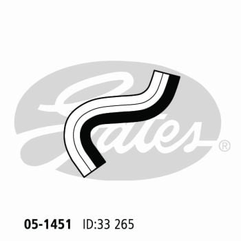 Gates 05-1451 Radiator Hose