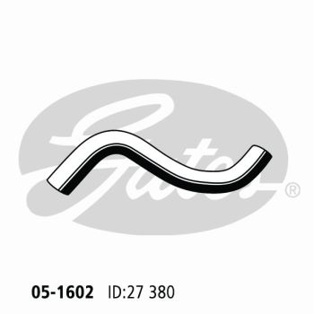 Gates 05-1602 Radiator Hose
