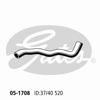 Gates 05-1708 Radiator Hose