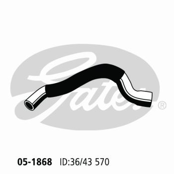 Gates 05-1868 Radiator Hose
