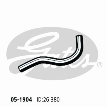 Gates Radiator Hose 05-1904