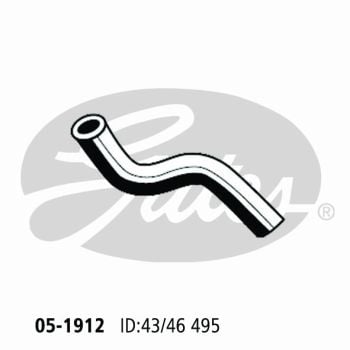 Gates Radiator Hose 05-1912