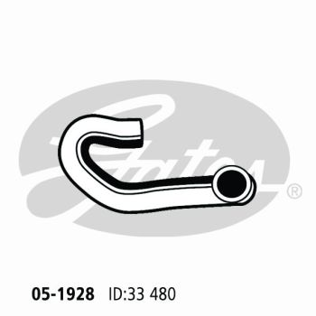 Gates Radiator Hose 05-1928