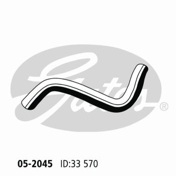 Gates Radiator Hose 05-2045