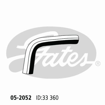 Gates Radiator Hose 05-2052