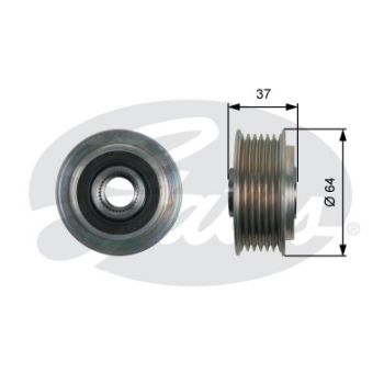 Gates OAP7160 Alternator Freewheel Clutch