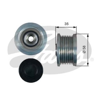 Gates OAP7183 Alternator Freewheel Clutch