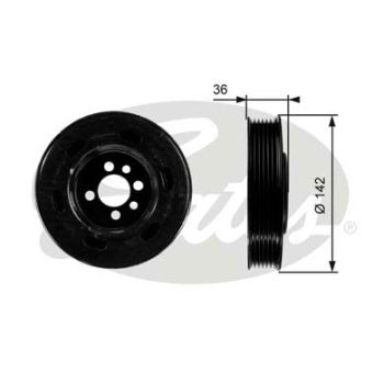 Gates TVD1009 Harmonic Balancer