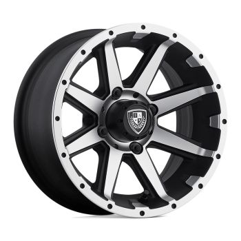 Fairway Alloys FA136 REBEL 14x6.5 4x101.6 -23 Offset Black Wheel
