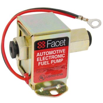 Facet E62-0002 Fuel Pump Solid State 12V 7-10 Psi 1/8 Fittings