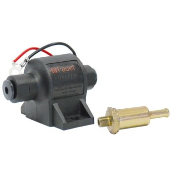 Facet E62-0007 Fuel Pump KIt Posi Flow 12V 1.5-4 Psi 1/8 Fittings