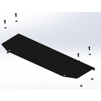 Offroad Animal Winch Area Blanking Plate fits JK JL JT Wrangler Bull bar FB-JWR-JK-07-PR-ASM3