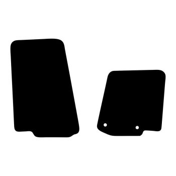 RubberTree Front Luxury Carpet Car Floor Mats fits Ford Falcon Ute FG 2008-on FD022LXBL-F