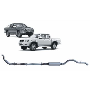 Redback FRX20200-CM Extreme Duty Turbo Back Exhaust fits Ford Ranger 01/06-08/11 & Mazda BT-50 11/06-10/11