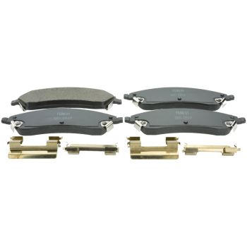 Febest Pad Kit Disc Brake Front - Kit With Anti Squeal Shim With Brackets 3201-SRXF