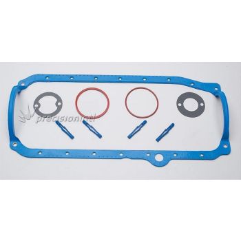 Fel-Pro SFLOS34500R Sump Gasket Set 1 Piece Rubber fits Chev 305 350 V8 1986-2000