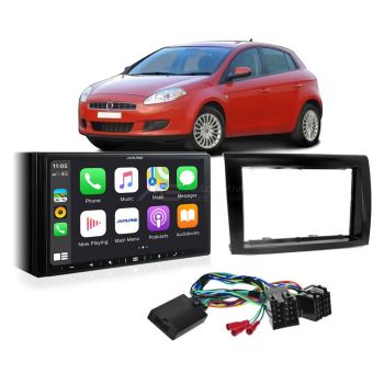 Fiat Ritmo 2007 On Apple CarPlay Android Auto Head Unit Upgrade Kit