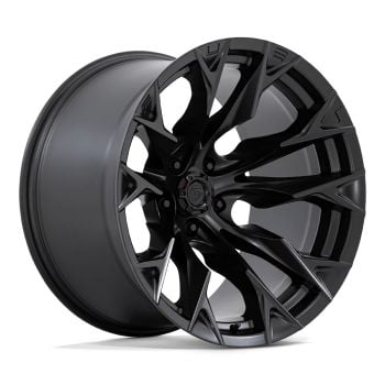 Fuel D804 Flame 20x12 5x127 -44 Offset Black Wheel