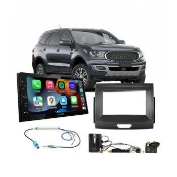 Ford Everest 2015-2017 UA 8" Sync3 Apple CarPlay Android Auto Head Unit Upgrade Kit