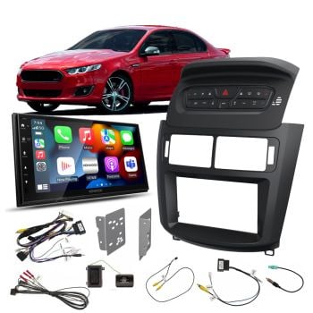 Ford Falcon FG-X Double DIN Apple CarPlay Android Auto Head Unit Upgrade