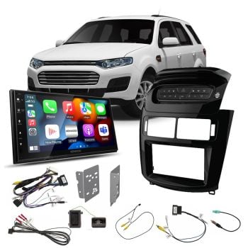Ford Territory SZ MK2 Double DIN Apple CarPlay Android Auto Head Unit Upgrade