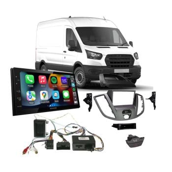 Ford Transit 2014-2017 VO Apple CarPlay Android Auto Head Unit Upgrade Kit