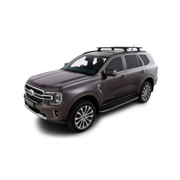 Rhino Rack Vortex RX200-4 Black 2 Bar Roof Rack JC-02129