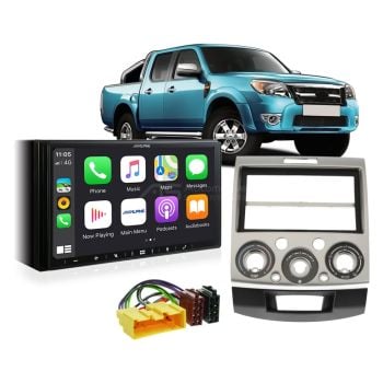Ford Ranger 2006-2011 PJ PK Apple CarPlay Android Auto Head Unit Upgrade Kit