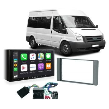 Ford Transit 2007-2013 VM Apple CarPlay Android Auto Head Unit Upgrade Kit