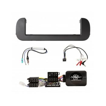 Aerpro FP8560K Single DIN Dark Grey Install Kit to suit Fiat Panda