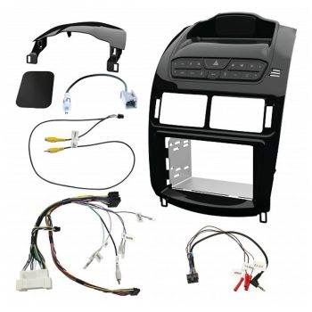 Aerpro FP9650PK 2DIN Head Unit Installation Kit suit Ford FG Falcon Piano Black