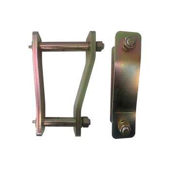 Superior Extended Shackles 2 Inch 50mm Suitable For Ford Ranger 2012 on / Mazda BT-50 Rear Pair FR2012EXSH